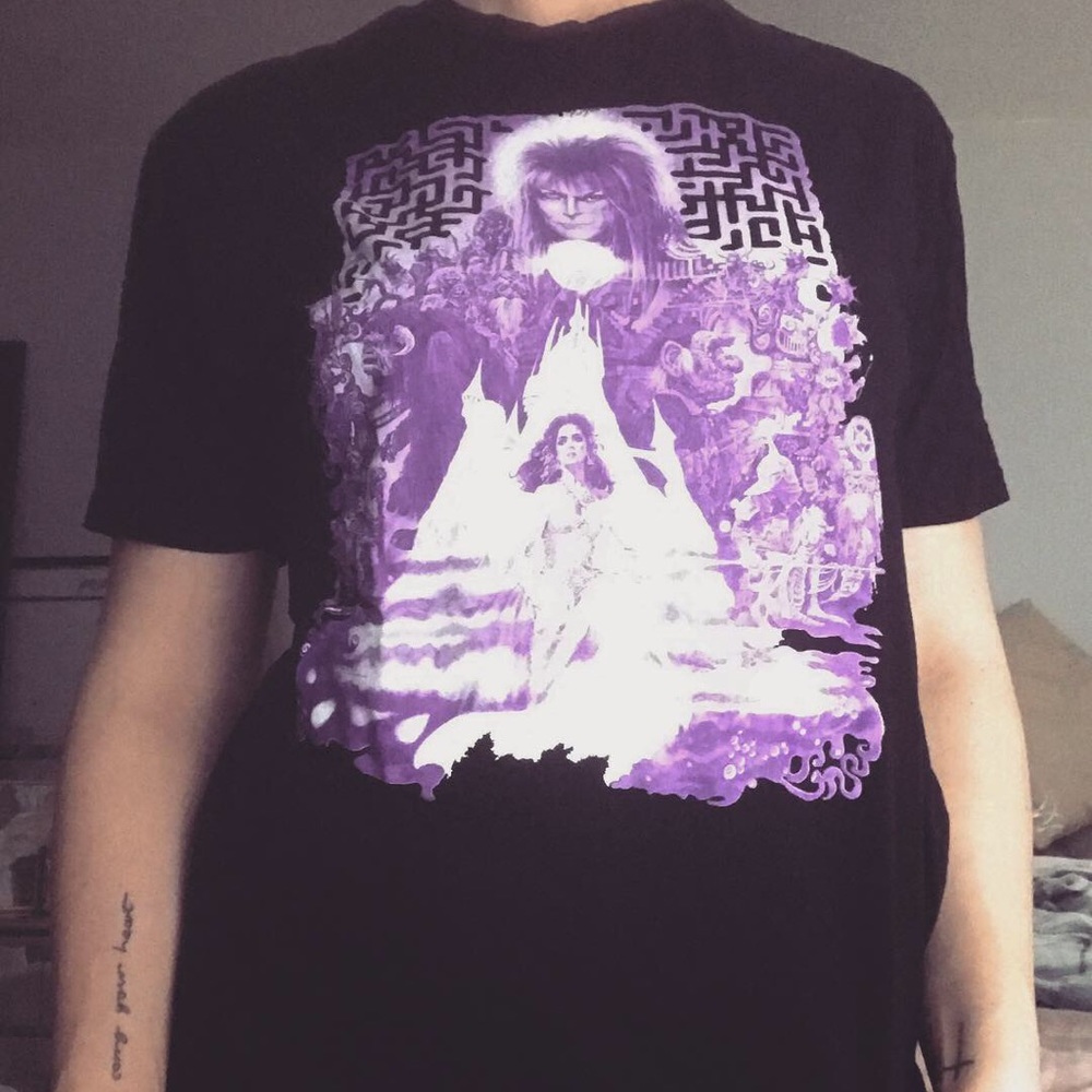 David Bowie Shirt. Size: XL